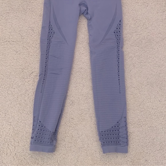 Gymshark Energy Seamless High-waisted Leggings Purple Lavender Sz Medium - Picture 7 of 8